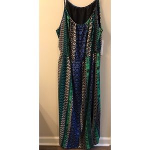 Patterned Maxi Dress